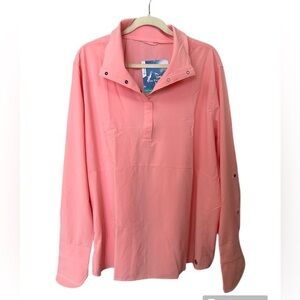 New Coolibar Catona Funnel Neck Tunic Top, XXL